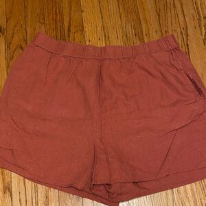 Universal Thread High Waist Terracotta Shorts